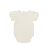 Donsje Nowie Bodysuit Festive Cat Warm White van Donsje Amsterdam | Kids Conceptstore Le Fanfare