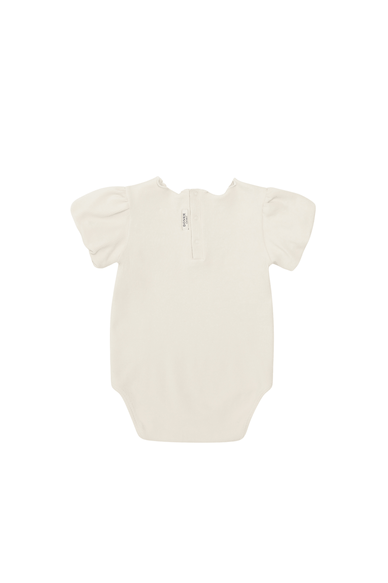 Donsje Nowie Bodysuit Festive Cat Warm White van Donsje Amsterdam | Kids Conceptstore Le Fanfare