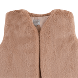 Donsje Pimmy Gilet Cloudy Rose Teddy van Donsje Amsterdam | Kids Conceptstore Le Fanfare