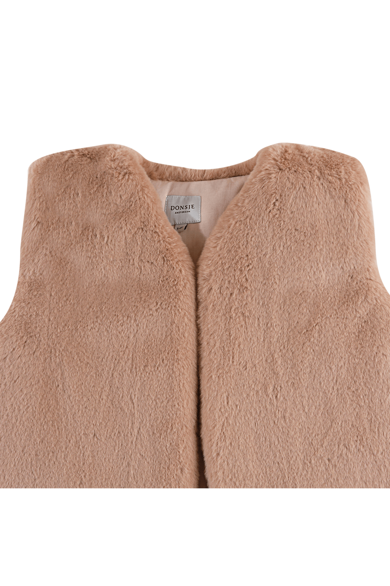 Donsje Pimmy Gilet Cloudy Rose Teddy van Donsje Amsterdam | Kids Conceptstore Le Fanfare
