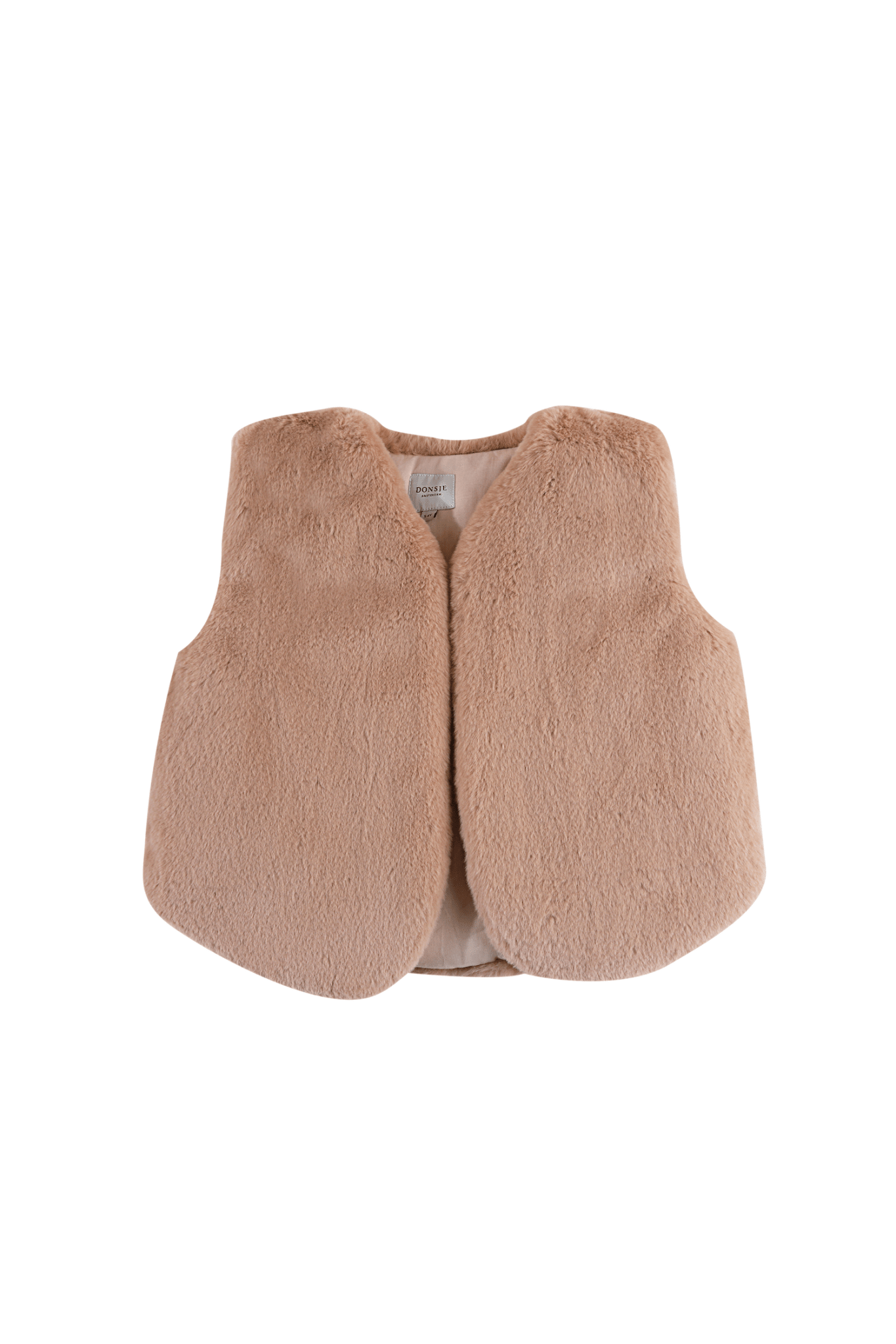 Donsje Pimmy Gilet Cloudy Rose Teddy van Donsje Amsterdam | Kids Conceptstore Le Fanfare