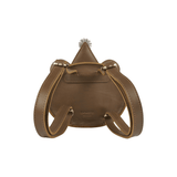 Donsje Tendo Backpack Festive Bear Cognac Classic Leather van Donsje Amsterdam | Kids Conceptstore Le Fanfare