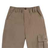 Donsje Theoule Trousers Taupe van Donsje Amsterdam | Kids Conceptstore Le Fanfare
