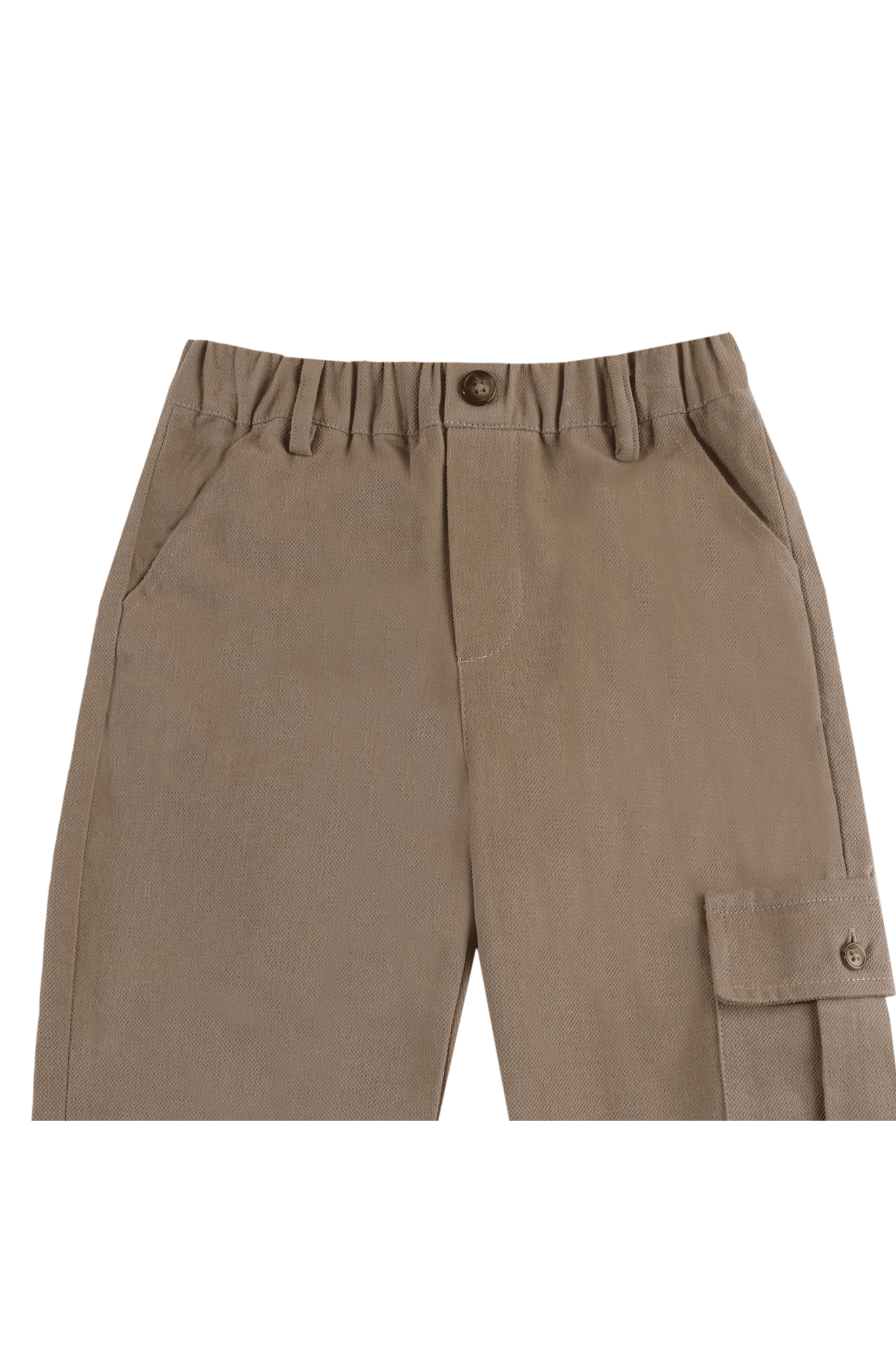 Donsje Theoule Trousers Taupe van Donsje Amsterdam | Kids Conceptstore Le Fanfare