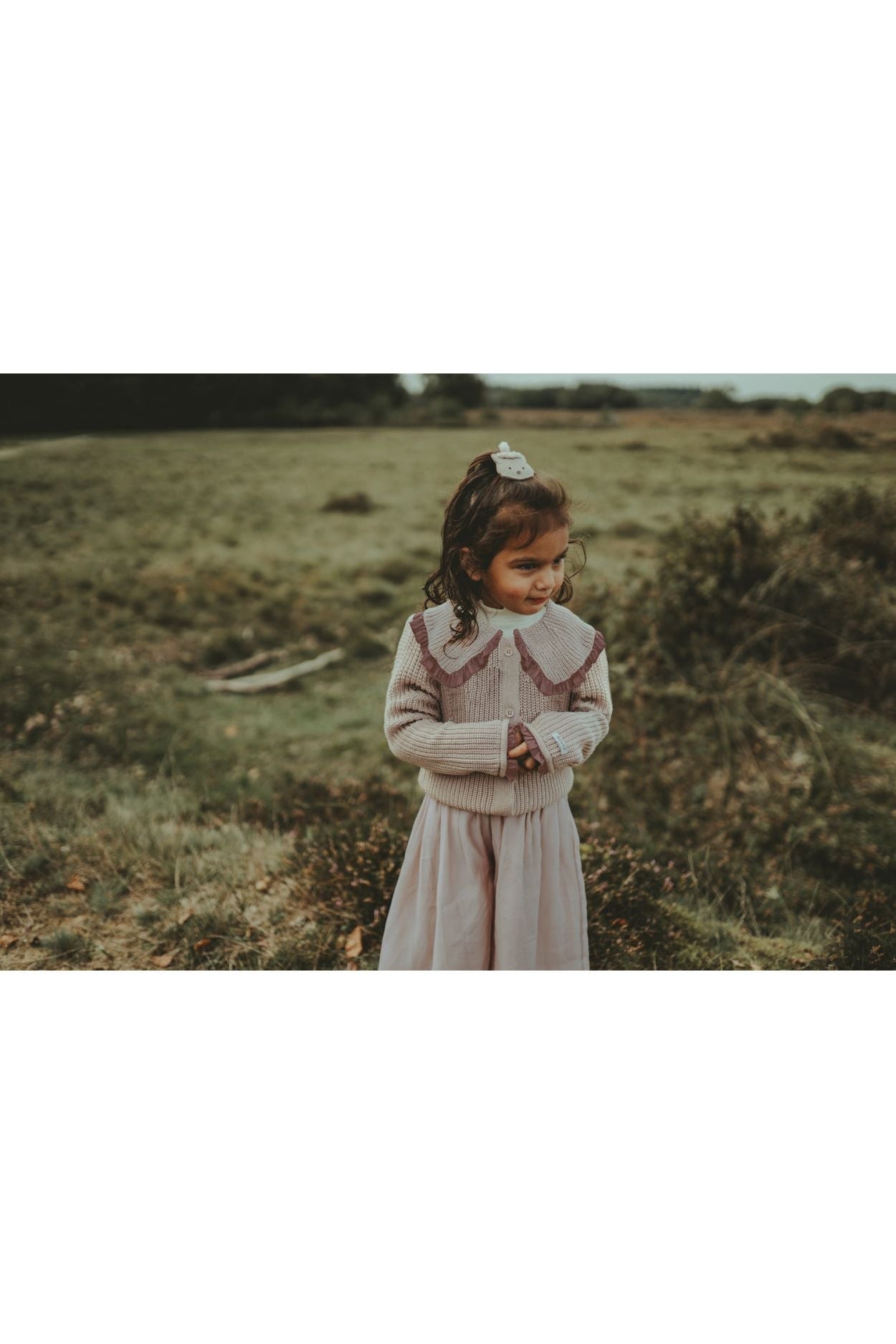 Donsje Zoila Cardigan Lilac van Donsje Amsterdam | Kids Conceptstore Le Fanfare