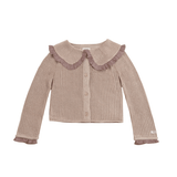 Donsje Zoila Cardigan Lilac van Donsje Amsterdam | Kids Conceptstore Le Fanfare