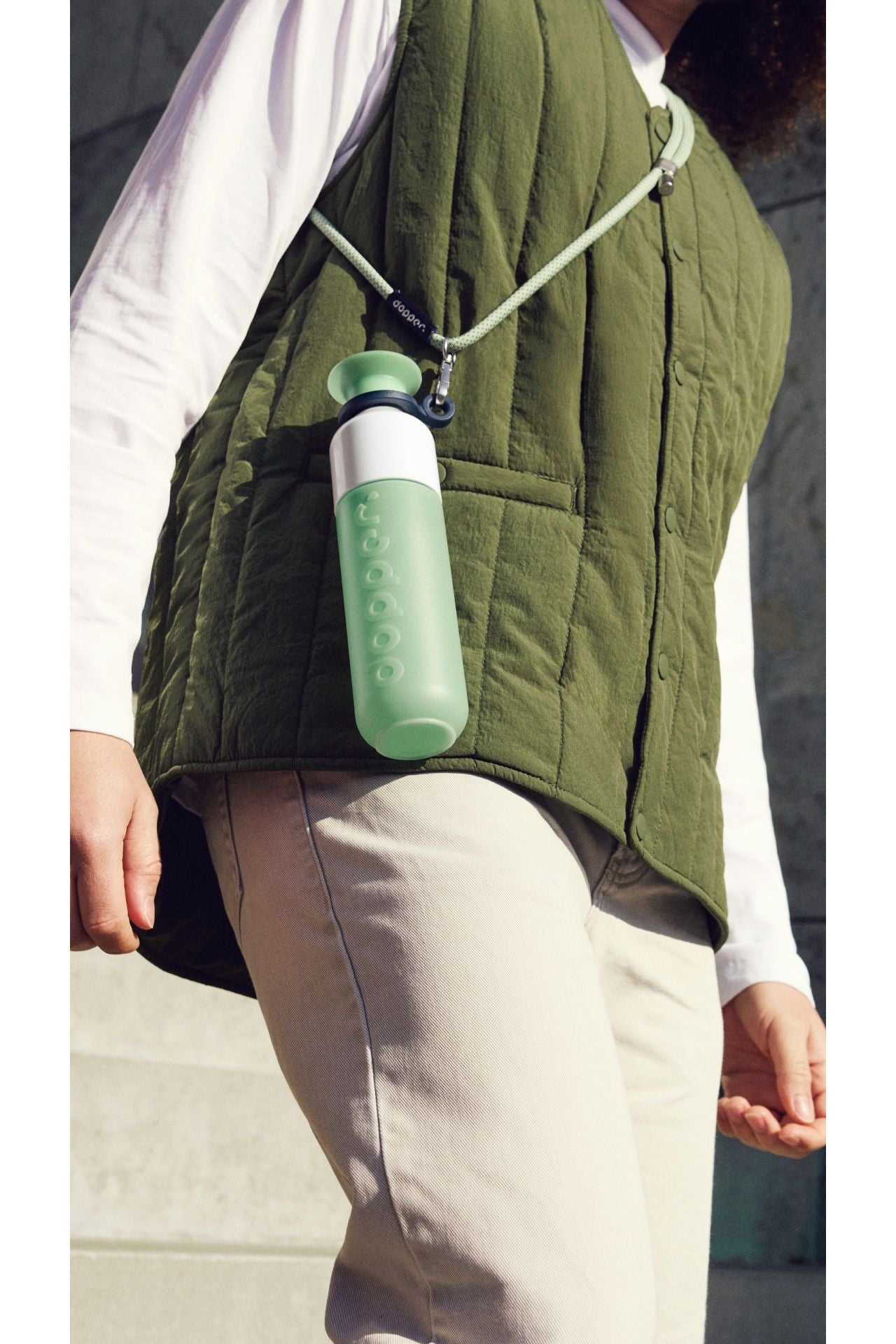Dopper Cord - Sage Green van Dopper | Kids Conceptstore Le Fanfare