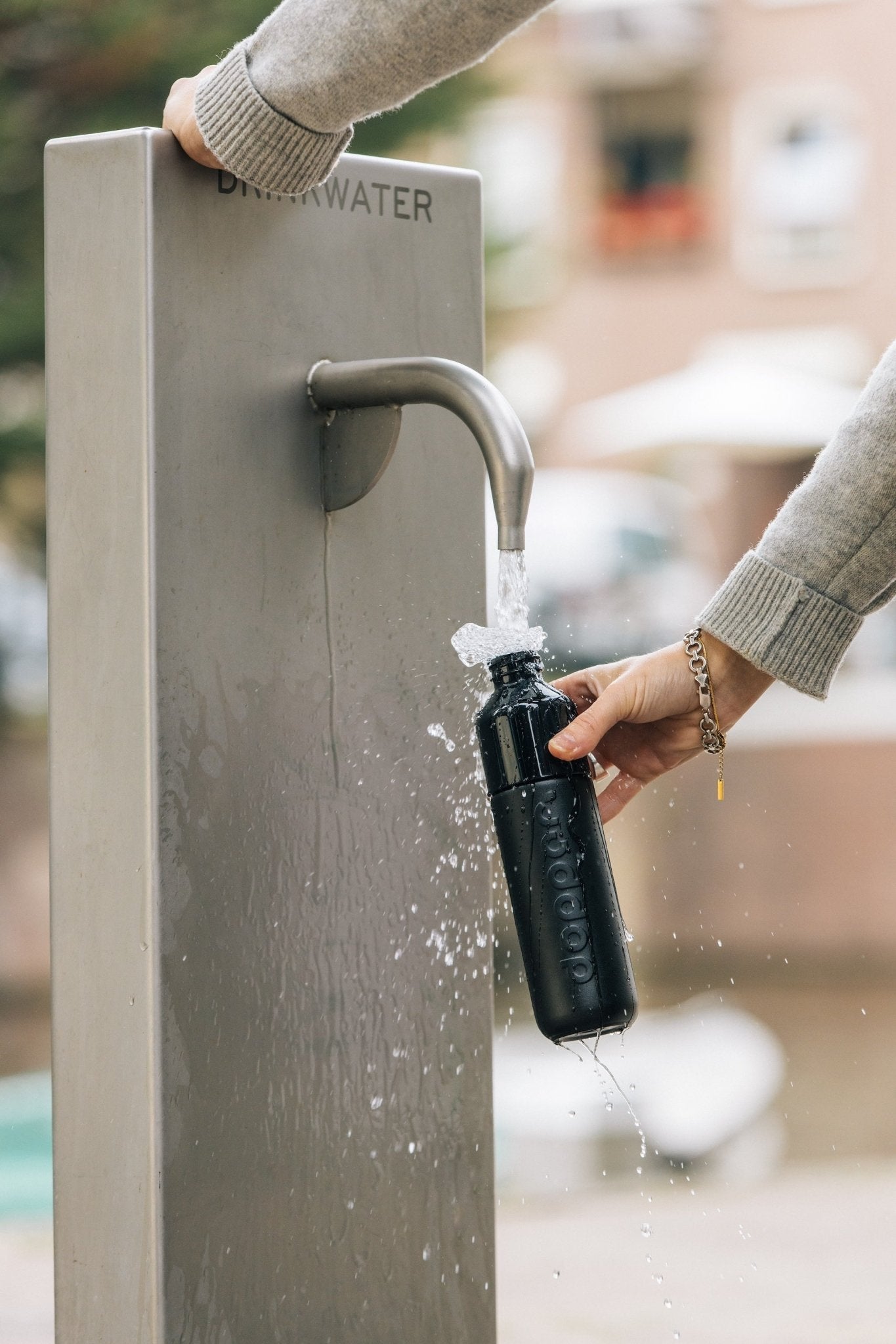 Dopper Insulated (350 ml) - Blazing Black van Dopper | Kids Conceptstore Le Fanfare