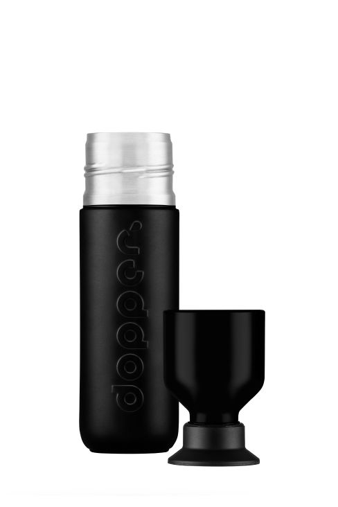 Dopper Insulated (350 ml) - Blazing Black van Dopper | Kids Conceptstore Le Fanfare