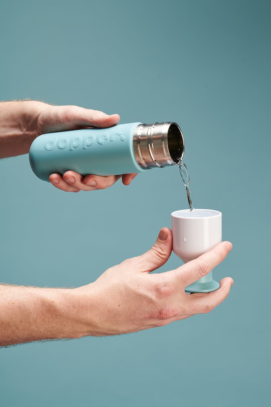 Dopper Insulated (350 ml) - Bottlenose Blue van Dopper | Kids Conceptstore Le Fanfare
