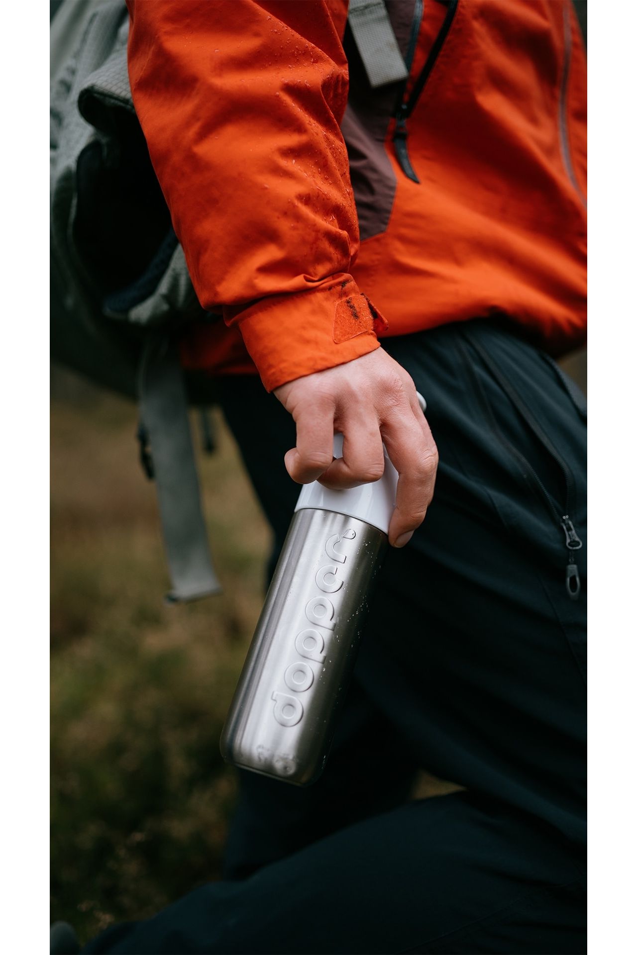 Dopper Insulated (350 ml) - Silver van Dopper | Kids Conceptstore Le Fanfare