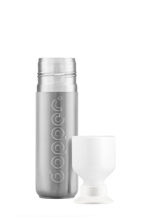 Dopper Insulated (350 ml) - Silver van Dopper | Kids Conceptstore Le Fanfare
