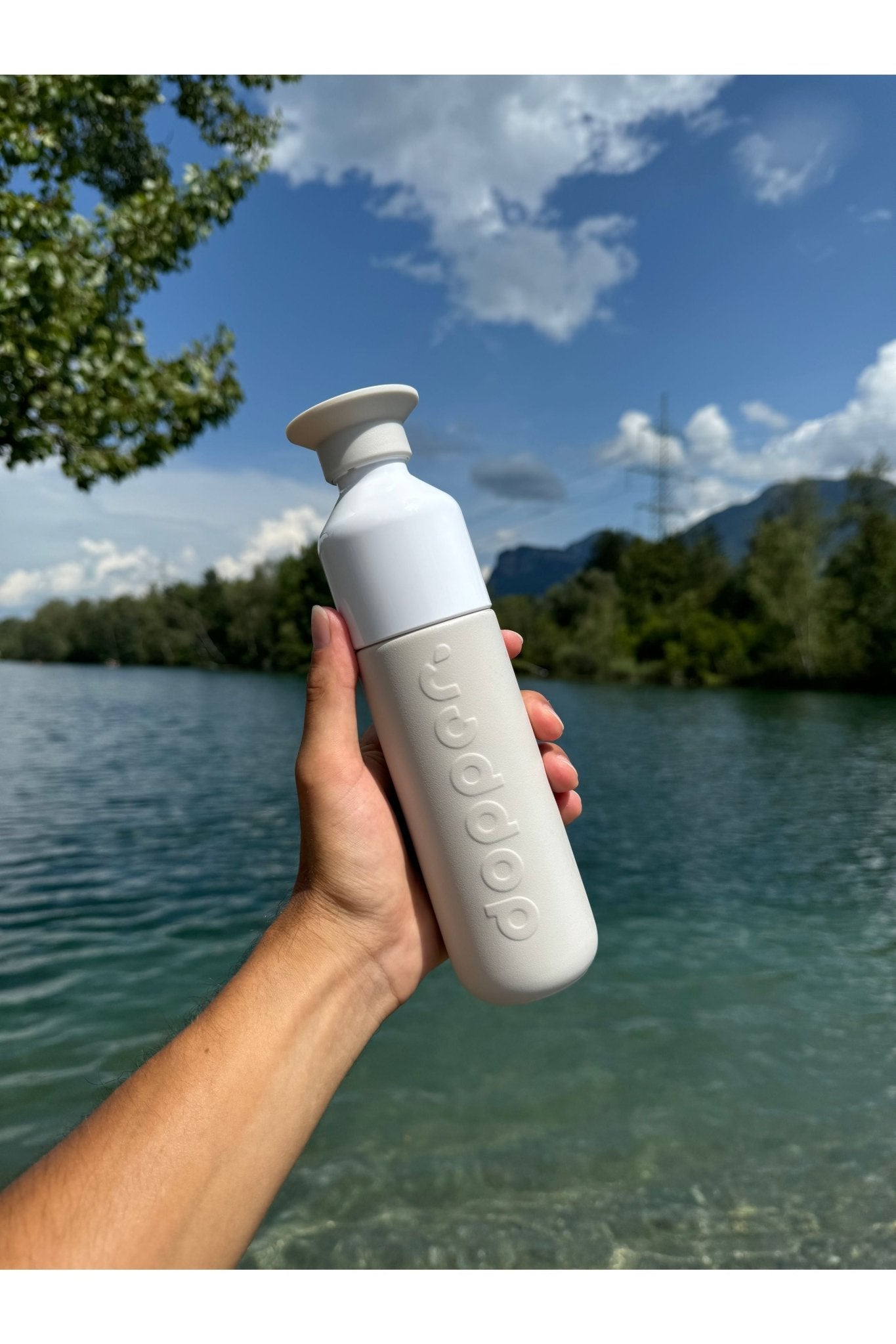 Dopper Insulated (350ml) - Gentle Grey van Dopper | Kids Conceptstore Le Fanfare