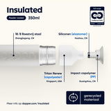 Dopper Insulated (350ml) - Gentle Grey van Dopper | Kids Conceptstore Le Fanfare