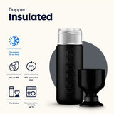 Dopper Insulated (580 ml) - Blazing Black van Dopper | Kids Conceptstore Le Fanfare