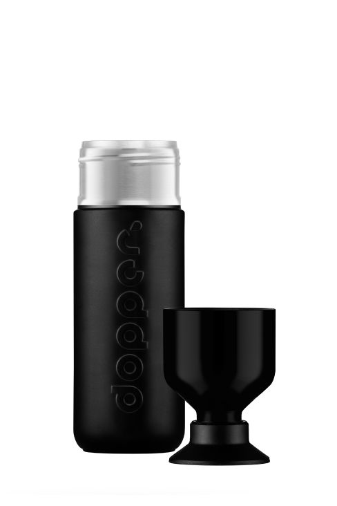 Dopper Insulated (580 ml) - Blazing Black van Dopper | Kids Conceptstore Le Fanfare