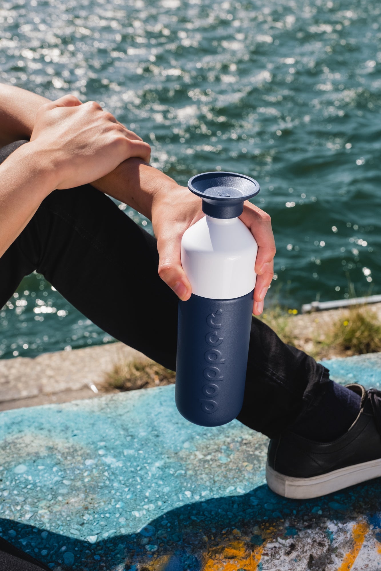 Dopper Insulated (580 ml) - Breaker Blue van Dopper | Kids Conceptstore Le Fanfare