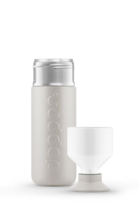 Dopper Insulated (580ml) - Gentle Grey van Dopper | Kids Conceptstore Le Fanfare