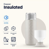 Dopper Insulated (580ml) - Gentle Grey van Dopper | Kids Conceptstore Le Fanfare
