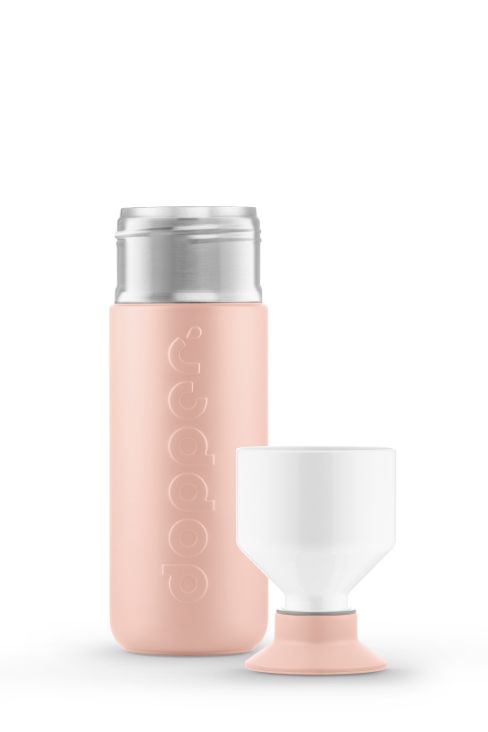 Dopper Insulated (580ml) - Pebble Peach van Dopper | Kids Conceptstore Le Fanfare