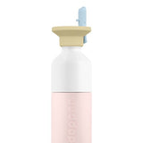 Dopper Steel (350 ml) - Soft Pink x Flip Straw - Sunny Sorbet van Dopper | Kids Conceptstore Le Fanfare