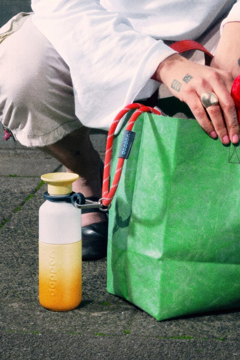 Dopper Steel (350 ml) - Sunrise Yellow van Dopper | Kids Conceptstore Le Fanfare