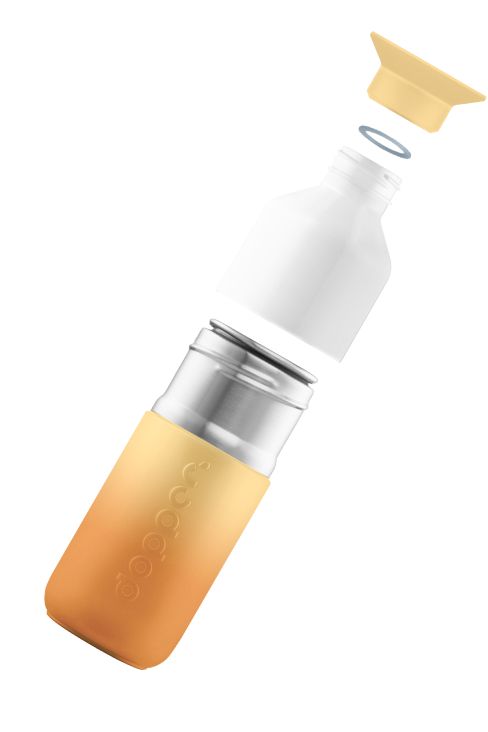 Dopper Steel (350 ml) - Sunrise Yellow van Dopper | Kids Conceptstore Le Fanfare