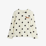 Dots aop dog ls tee - Off-white van Mini Rodini | Kids Conceptstore Le Fanfare
