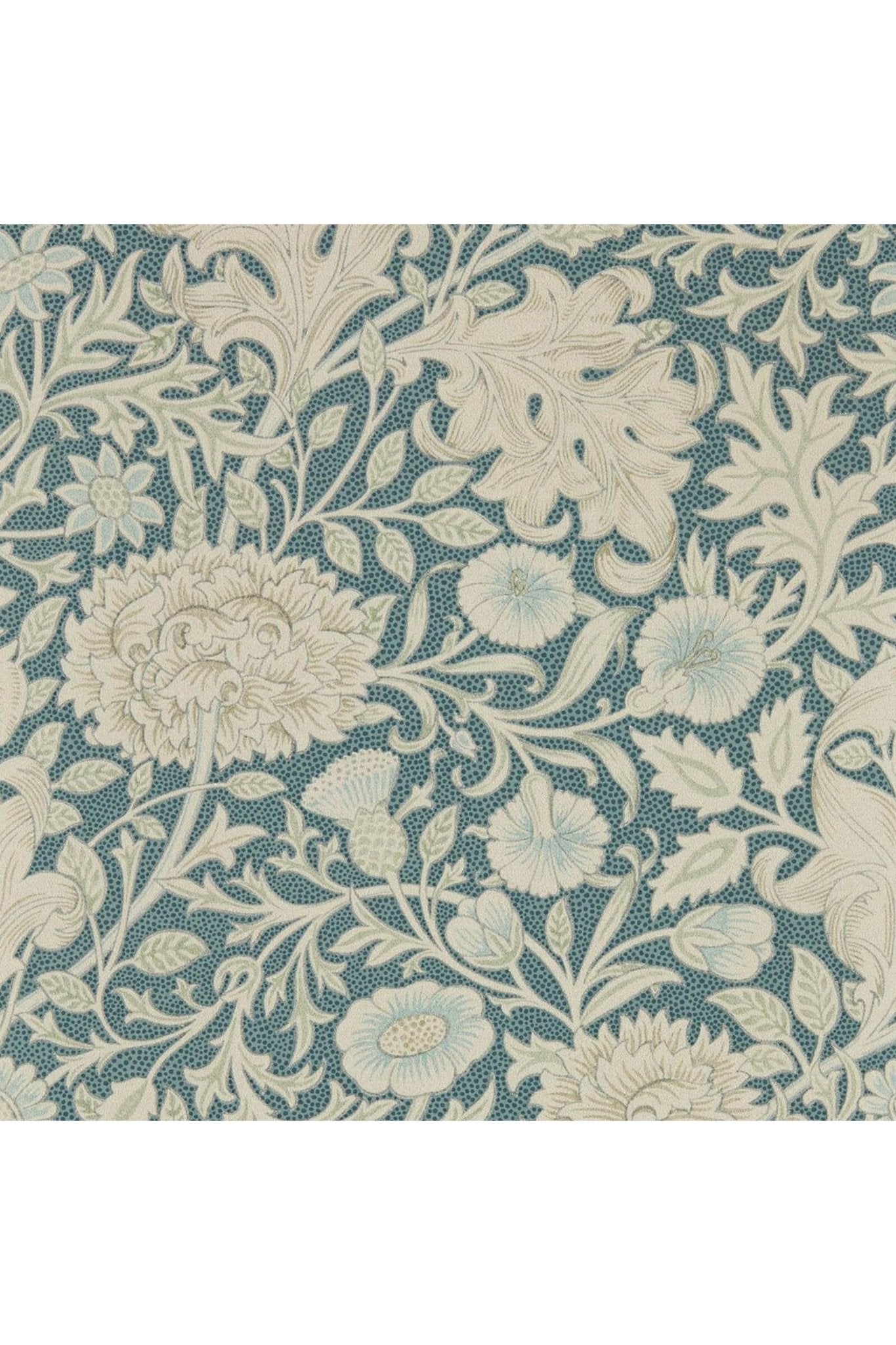 Double Bough Wallpaper - Slate Blue van Morris & Co | Kids Conceptstore Le Fanfare