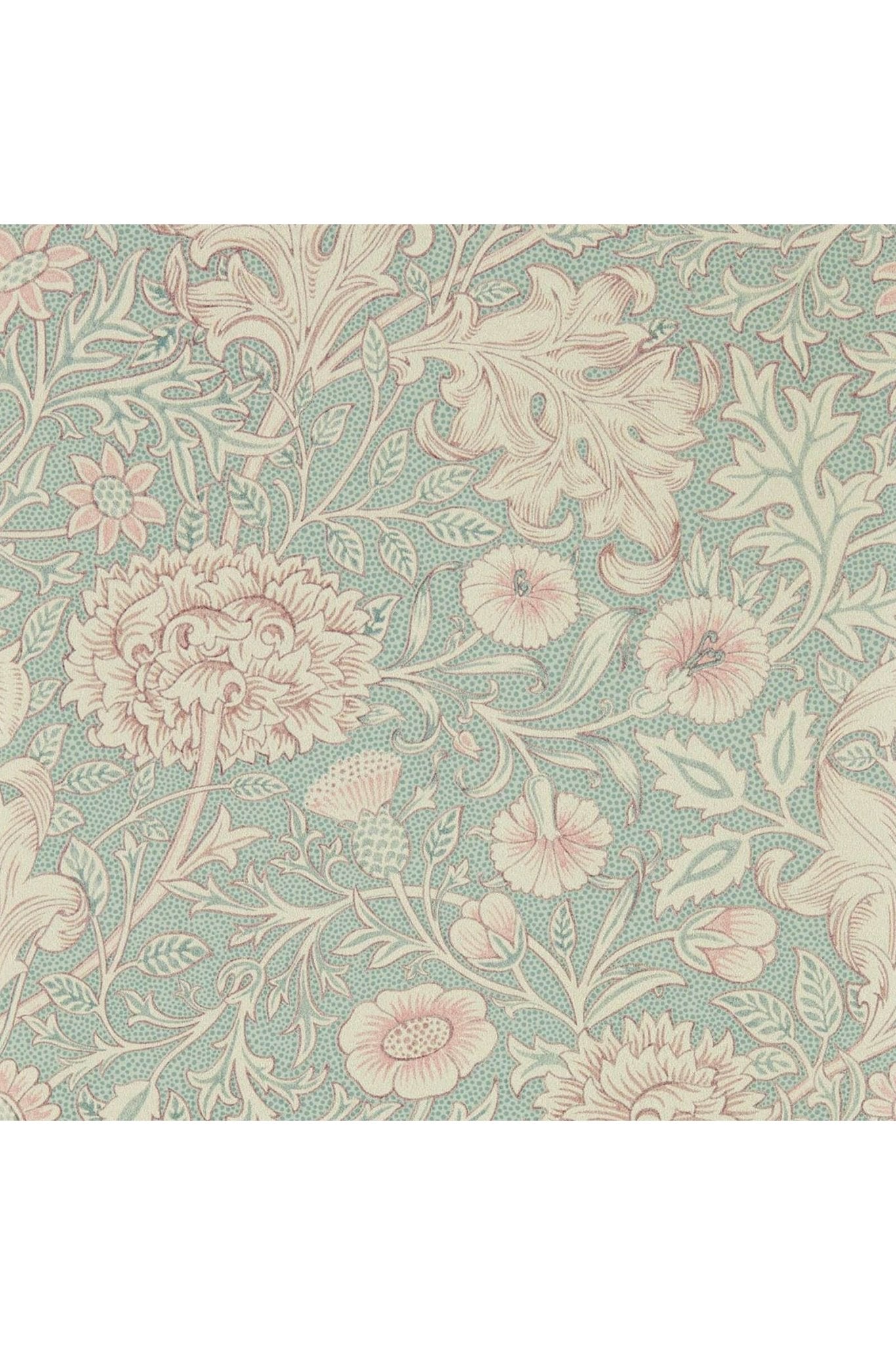 Double Bough Wallpaper - Teal Rose van Morris & Co | Kids Conceptstore Le Fanfare