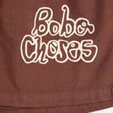 Bobo Choses By Hand woven bermuda shorts - Brown