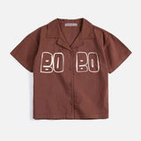Bobo Choses Thin woven shirt - Brown