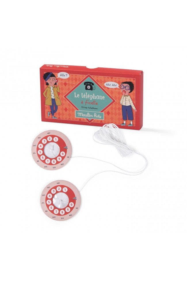 Draadtelefoon Les Petites Merveilles van Moulin Roty | Kids Conceptstore Le Fanfare
