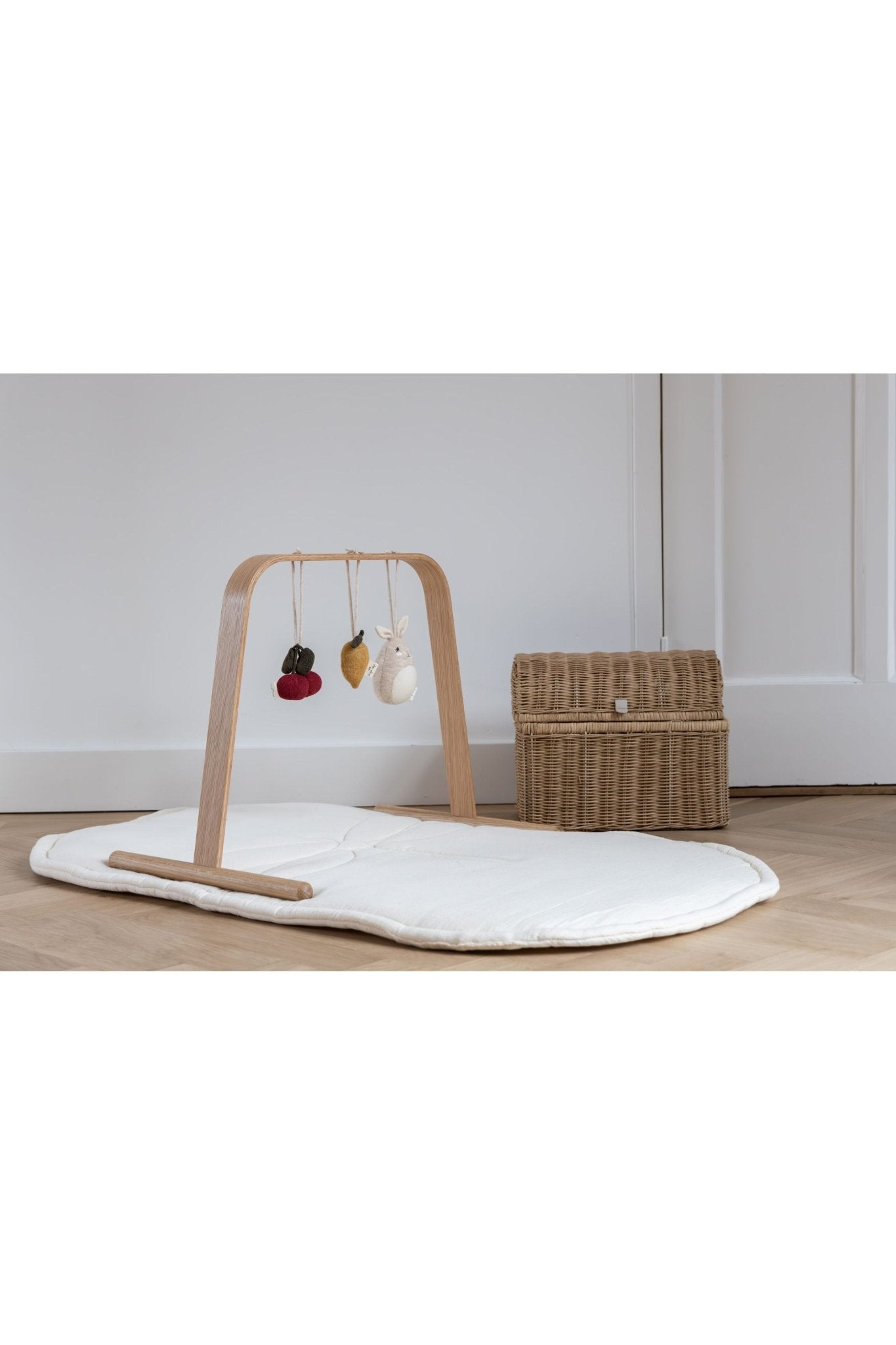 Dragon fly oval playmat - Cream van KAS Kopenhagen | Kids Conceptstore Le Fanfare