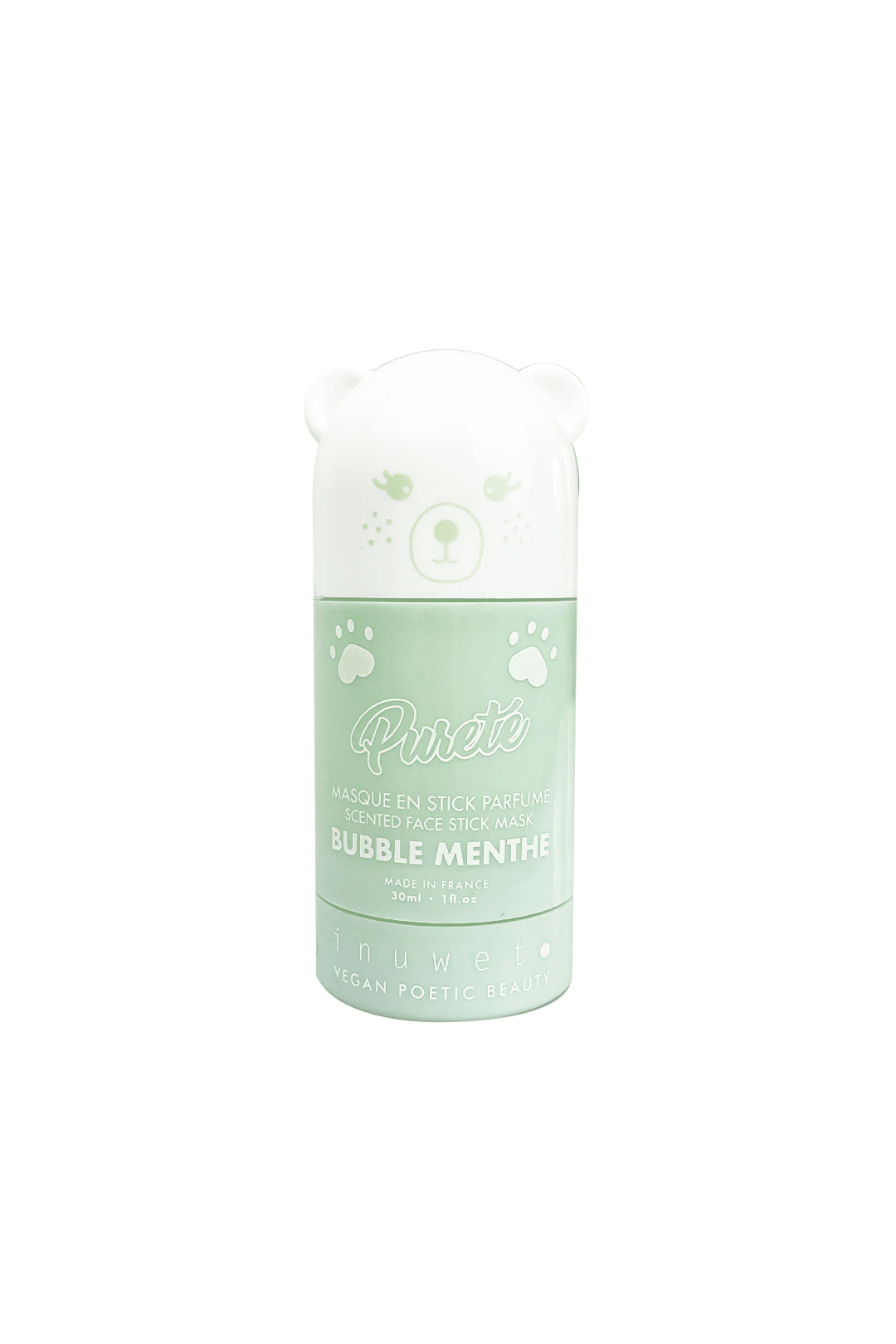 Dream Mask - Clay Stick Purifying Mask - Mint van Inuwet | Kids Conceptstore Le Fanfare