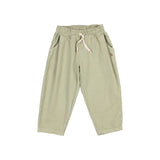 Drill girly pants - Green tea van Búho | Kids Conceptstore Le Fanfare