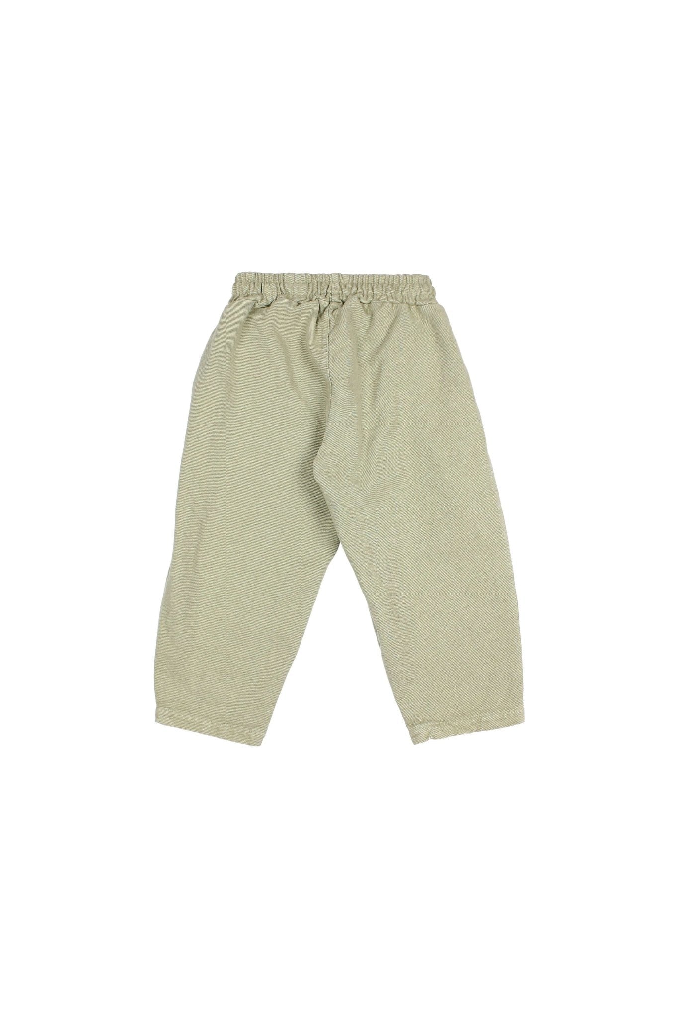 Drill girly pants - Green tea van Búho | Kids Conceptstore Le Fanfare