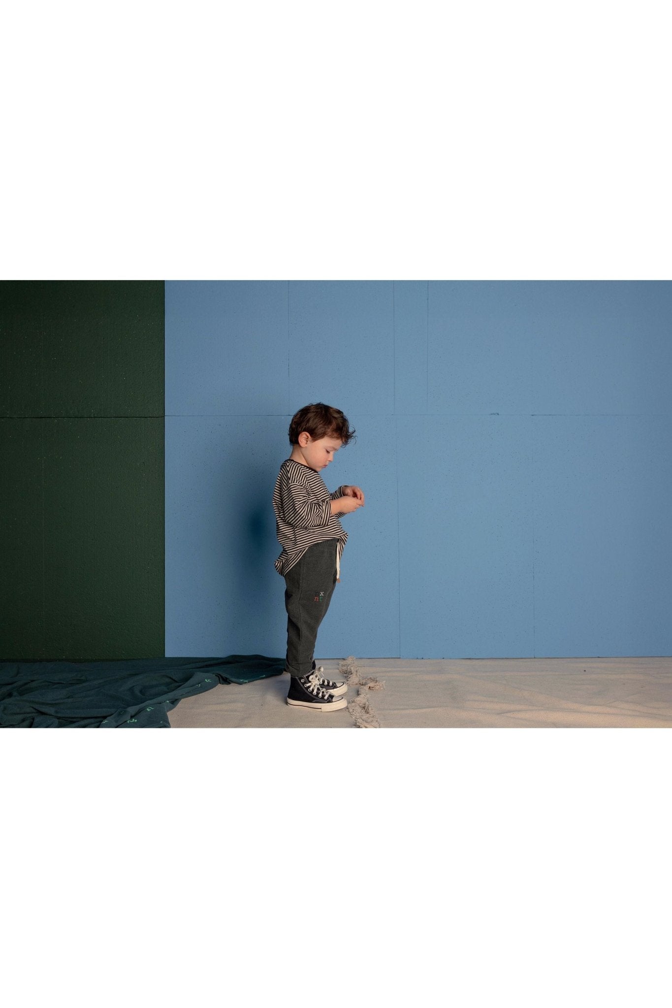 Drop Shirt - Black Stripe van Nixnut | Kids Conceptstore Le Fanfare