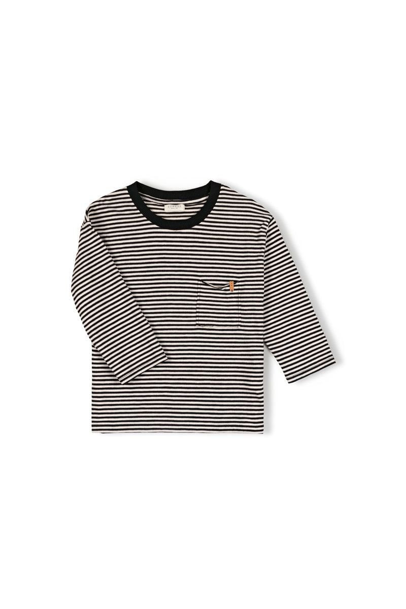 Drop Shirt - Black Stripe van Nixnut | Kids Conceptstore Le Fanfare