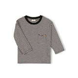 Drop Shirt - Black Stripe van Nixnut | Kids Conceptstore Le Fanfare