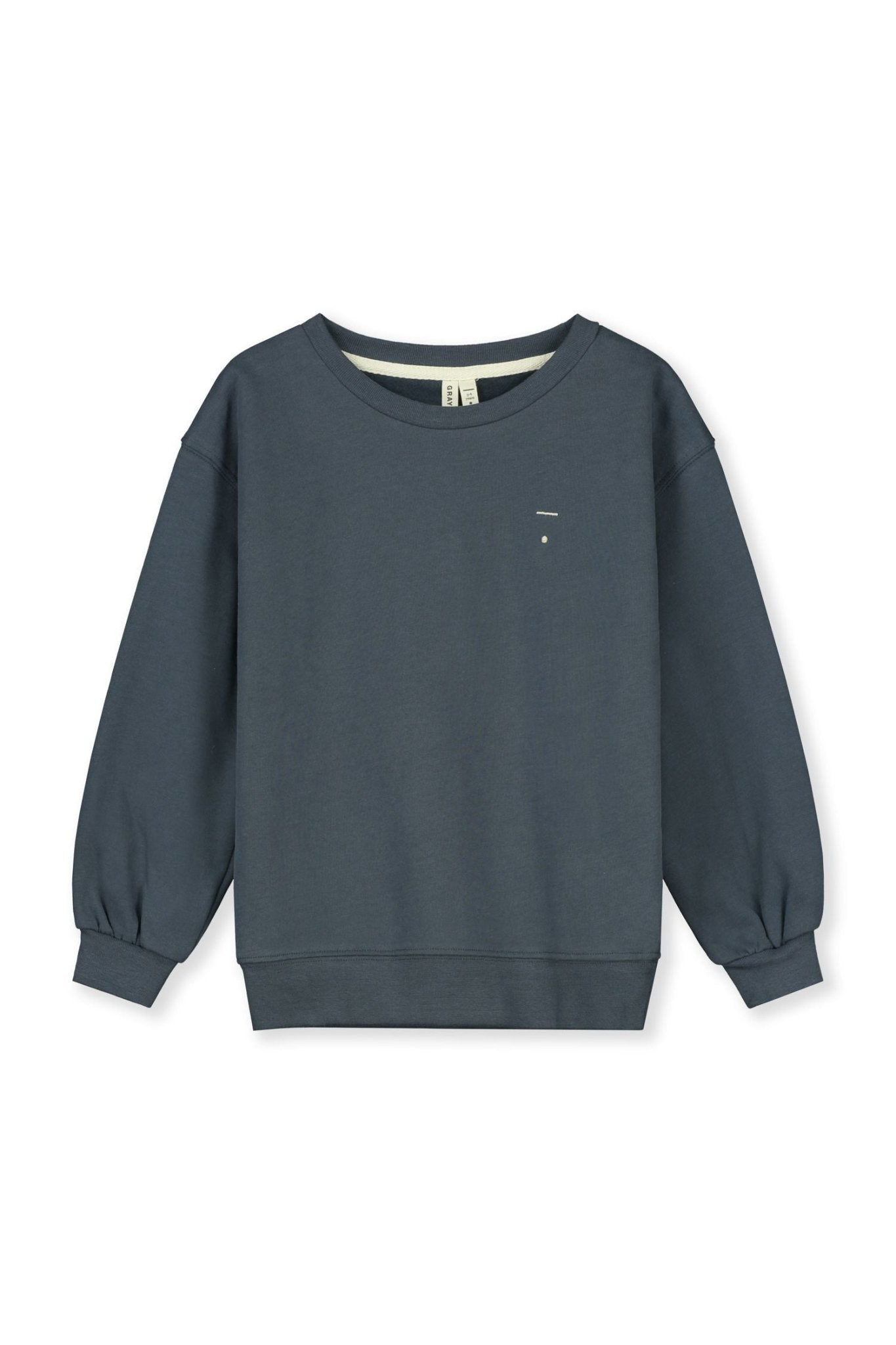Dropped Shoulder Sweater | Blue Grey van Gray Label | Kids Conceptstore Le Fanfare