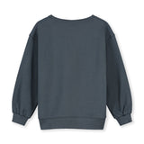 Dropped Shoulder Sweater | Blue Grey van Gray Label | Kids Conceptstore Le Fanfare