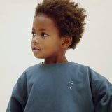 Dropped Shoulder Sweater | Blue Grey van Gray Label | Kids Conceptstore Le Fanfare