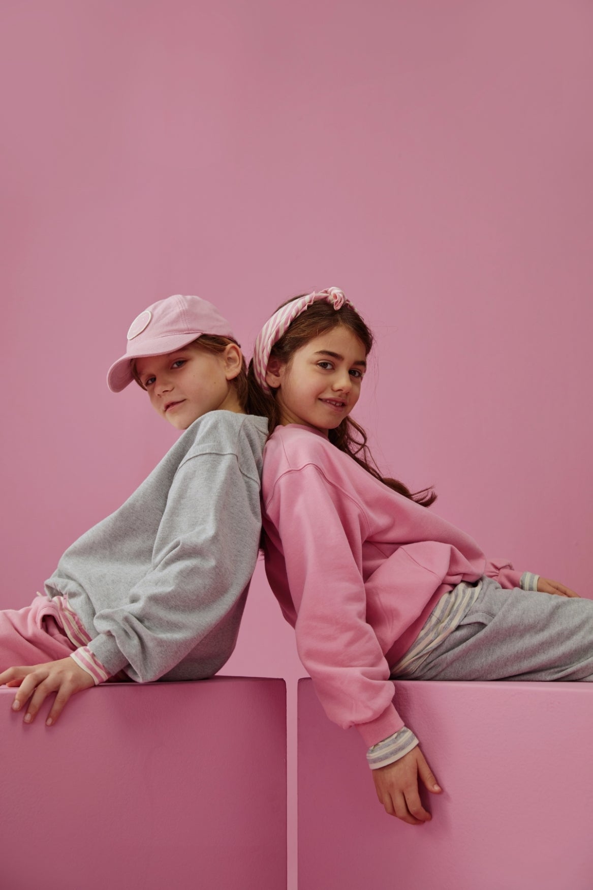 Dropped Shoulder Sweater | Bubblegum van Gray Label | Kids Conceptstore Le Fanfare