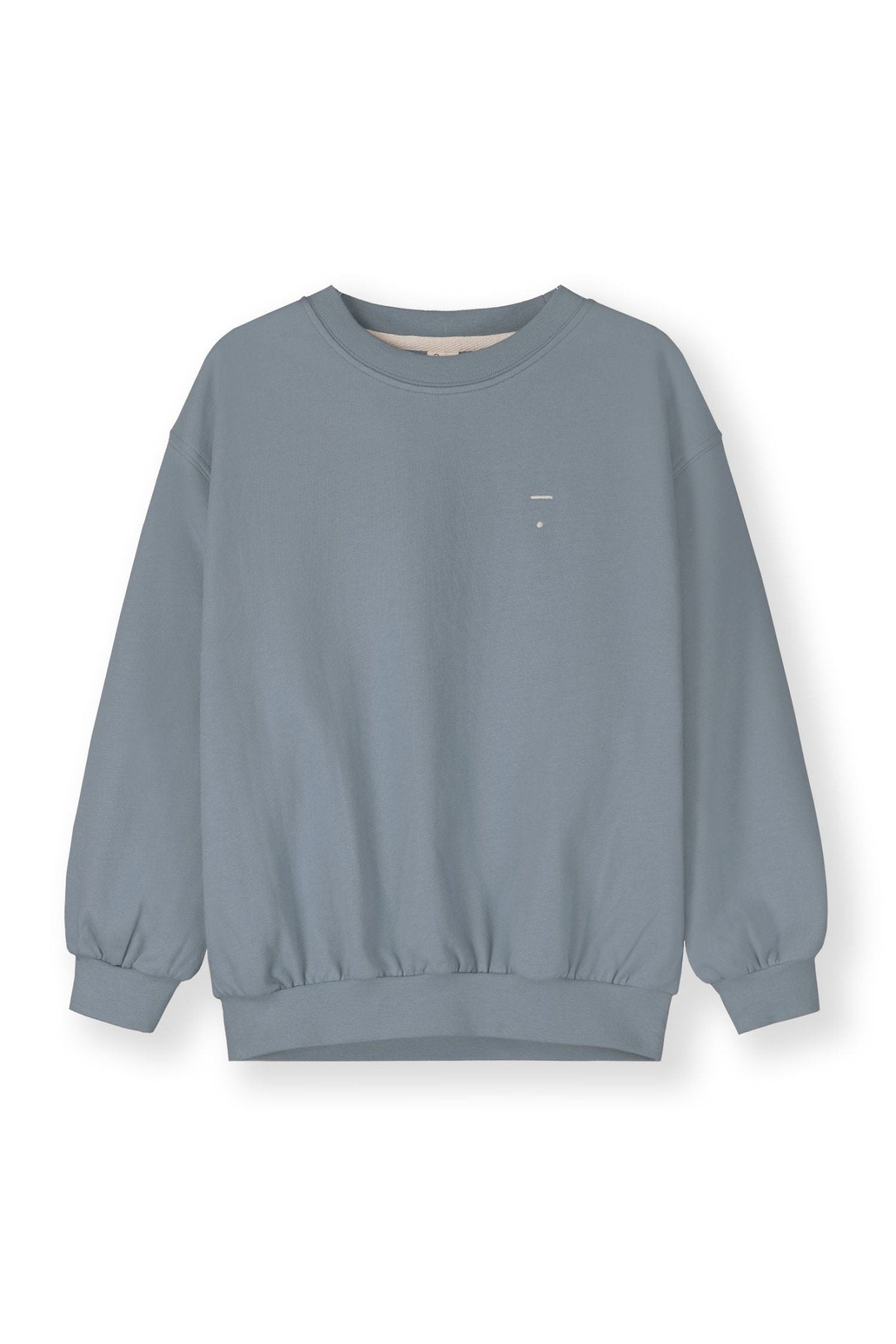 Dropped Shoulder Sweater | Stone Gray van Gray Label | Kids Conceptstore Le Fanfare