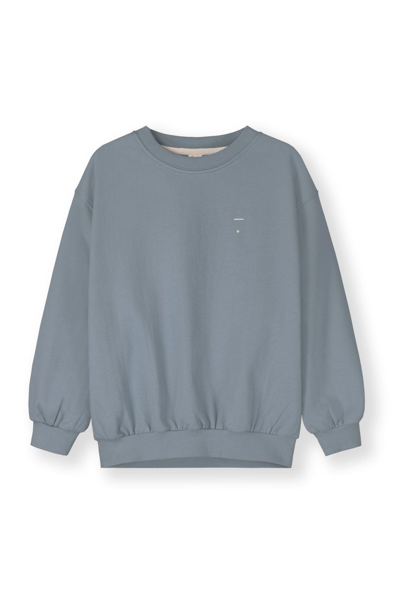 Dropped Shoulder Sweater | Stone Gray van Gray Label | Kids Conceptstore Le Fanfare