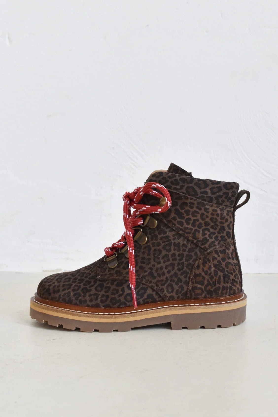 du Louen - Brown Leo Suede van du Loua | Kids Conceptstore Le Fanfare