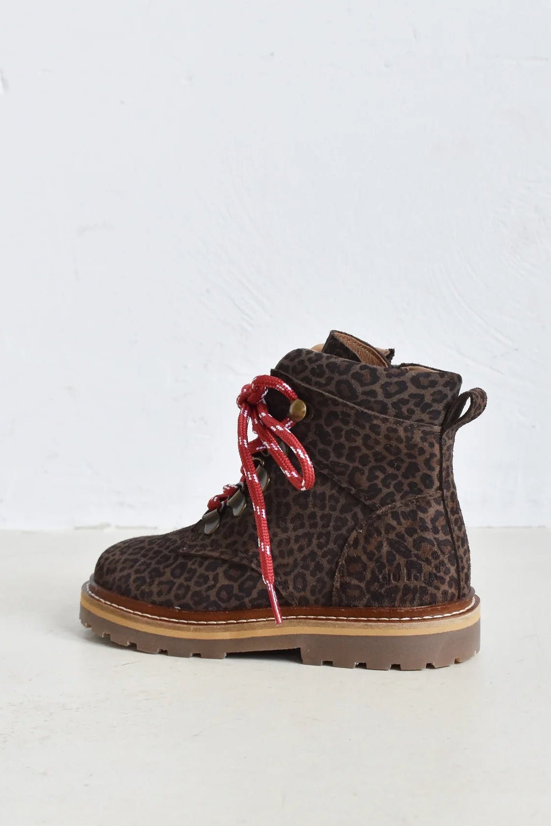 du Louen - Brown Leo Suede van du Loua | Kids Conceptstore Le Fanfare