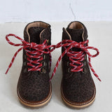du Louen - Brown Leo Suede van du Loua | Kids Conceptstore Le Fanfare