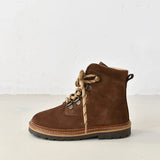du Louen - Brown Suede van du Loua | Kids Conceptstore Le Fanfare